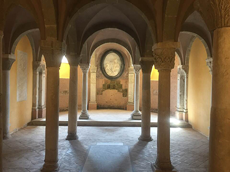 16Civita castellana Duomo cripta