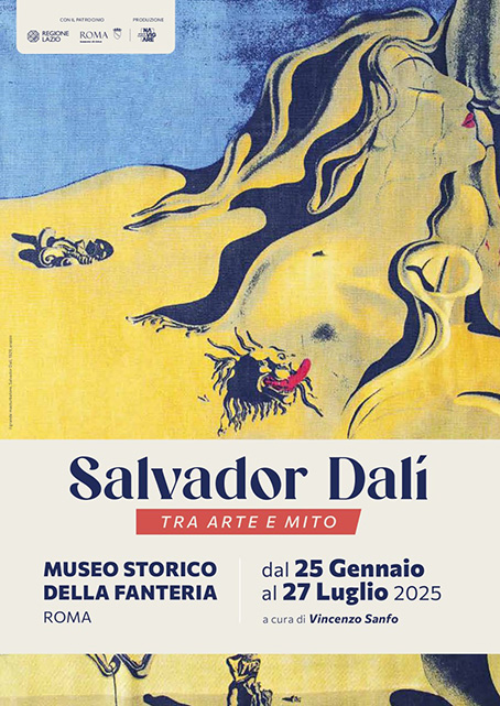 16Locandina Dalì Roma