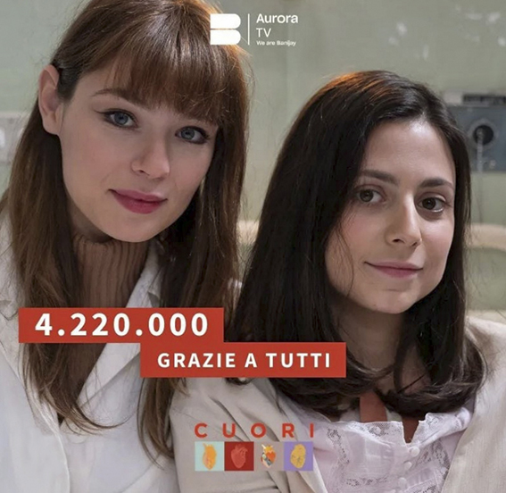 20Virginia e Rosa in Cuori la serie con un boom di ascolti.1