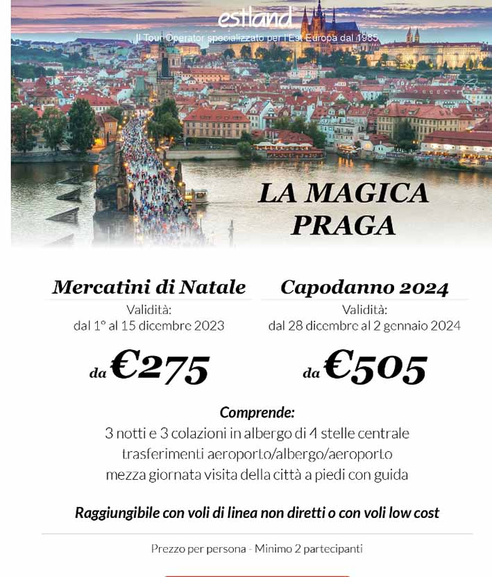 25La Magica PRAGA Mercatini e Capodanno