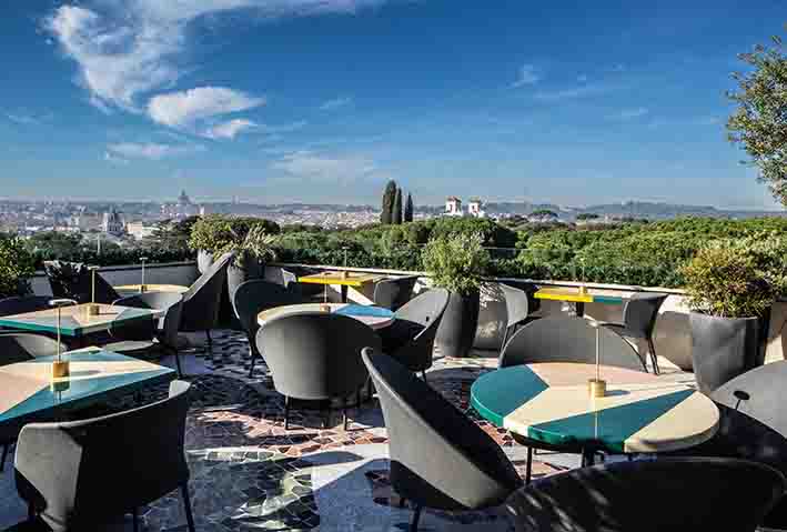 25RomaTerracSofitel RomeVilla Borghese