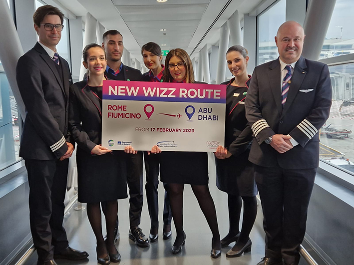 25Wizz AirRome FCO Abu Dhabi1