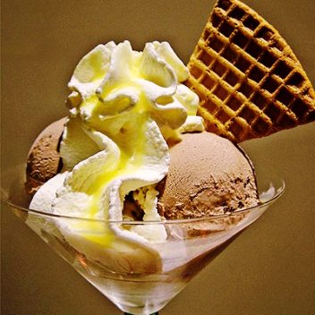 coppa di gelato
